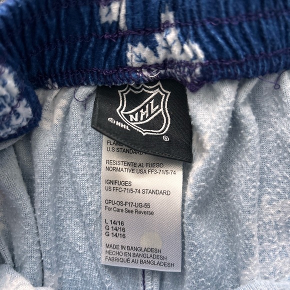 Toronto Maple Leafs Pajama Pants - Picture 2 of 2